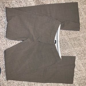 Brown Express Dress Pants 4 Long